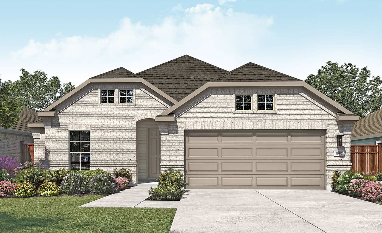 Premier Series Palm New Construction Homes in Waller Brightland Homes